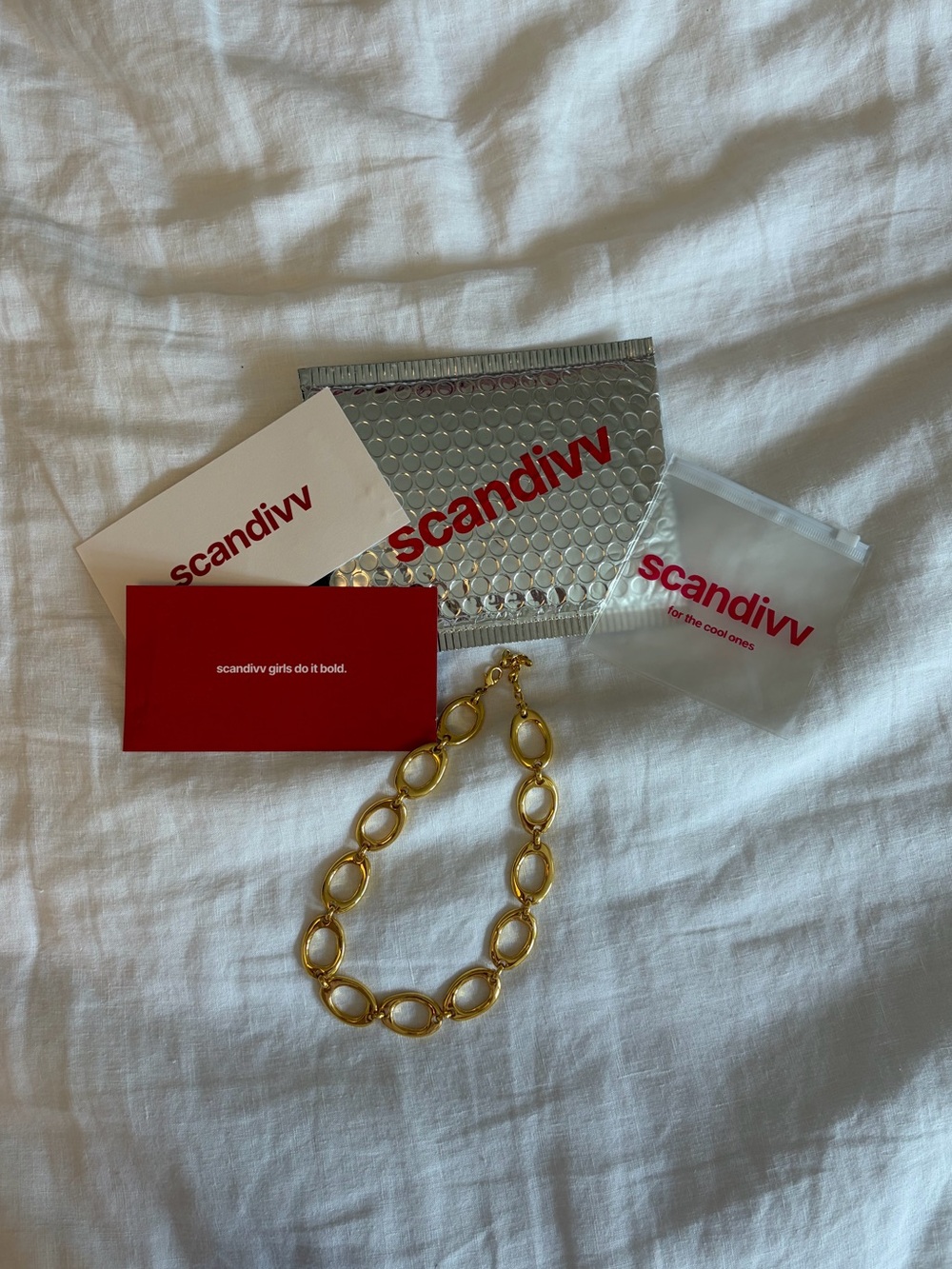 Scandivv - Sally Necklace - Gold !! 🌟